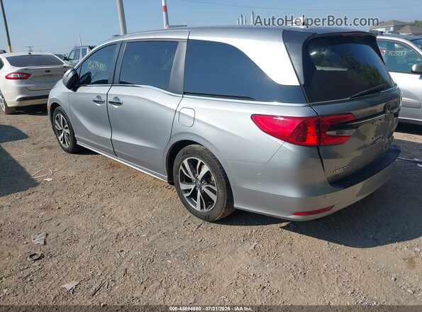 5FNRL6H85MB033028 2021 HONDA ODYSSEY Silver Задня ліва чверть