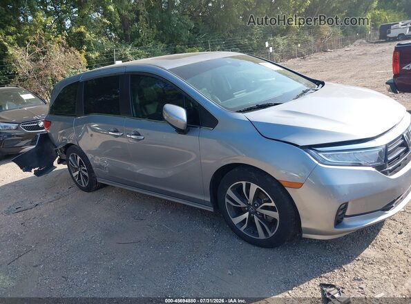 5FNRL6H85MB033028 2021 HONDA ODYSSEY Silver Вид задньої частини салону