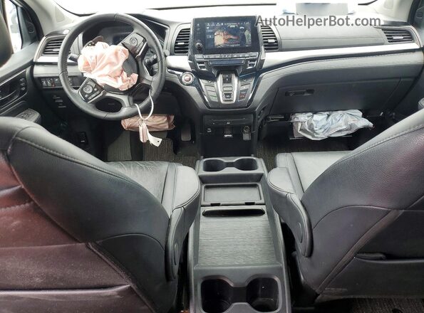 5FNRL6H85MB037810 2021 HONDA ODYSSEY White წინა პანელის ხედი