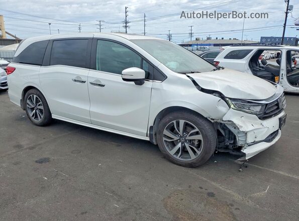 5FNRL6H85MB037810 2021 HONDA ODYSSEY White წინა მარჯვენა