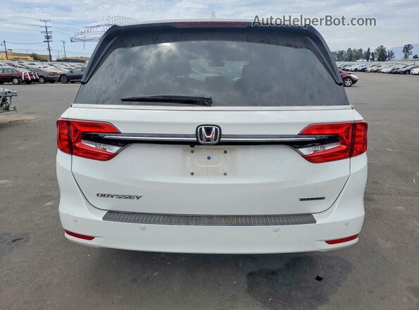 5FNRL6H85MB037810 2021 HONDA ODYSSEY White უკანა ხედი