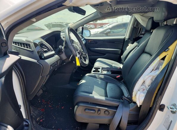 5FNRL6H85NB024623 2022 HONDA ODYSSEY White Вид салону спереду