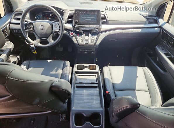 5FNRL6H85NB024623 2022 HONDA ODYSSEY White Вид панелі приладів