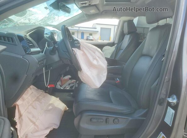 5FNRL6H85NB052390 2022 HONDA ODYSSEY Gray Սալոնի դիմացի տեսք