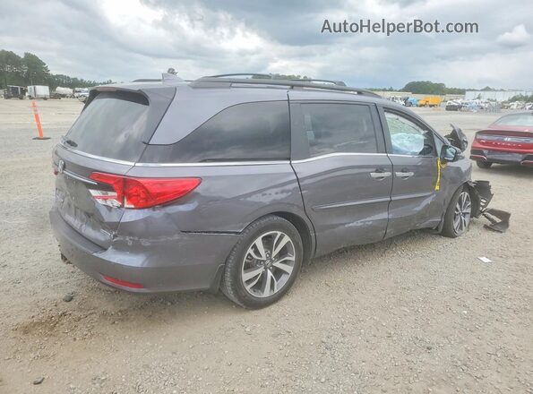 5FNRL6H85NB052390 2022 HONDA ODYSSEY Gray Հետևի աջ