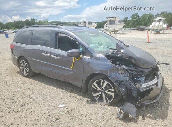 5FNRL6H85NB052390 2022 HONDA ODYSSEY Gray Առջևի աջ