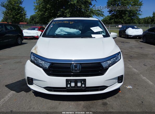 5FNRL6H85PB004701 2023 HONDA ODYSSEY White Առջևի վահանակի տեսք