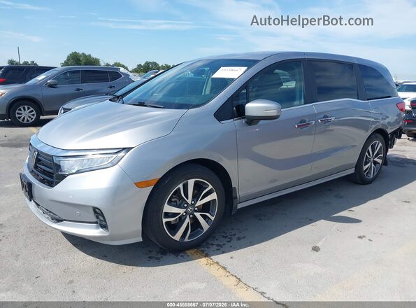 5FNRL6H85PB062002 2023 HONDA ODYSSEY Gray Przód lewy