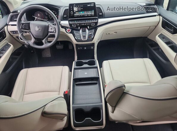 5FNRL6H85SB054183 2025 HONDA ODYSSEY Серебряный Вид панели приборов