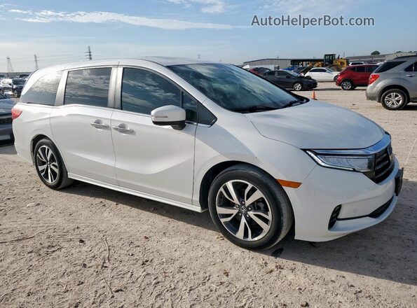 5FNRL6H86NB050325 2022 HONDA ODYSSEY White წინა მარჯვენა