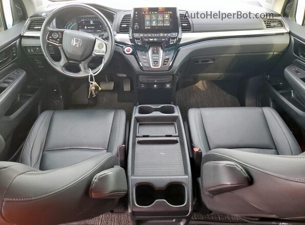 5FNRL6H86NB050325 2022 HONDA ODYSSEY White წინა პანელის ხედი