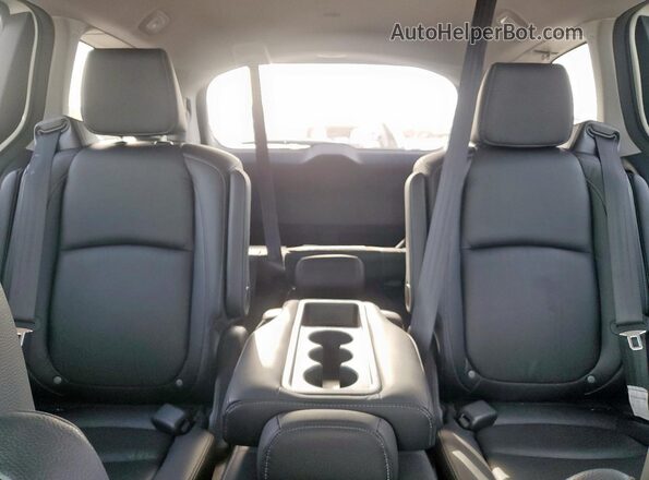 5FNRL6H86NB050325 2022 HONDA ODYSSEY White უკანა სავარძლების ხედი