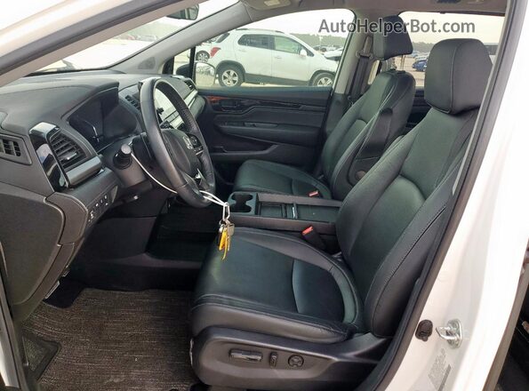 5FNRL6H86NB050325 2022 HONDA ODYSSEY White წინა სალონის ხედი