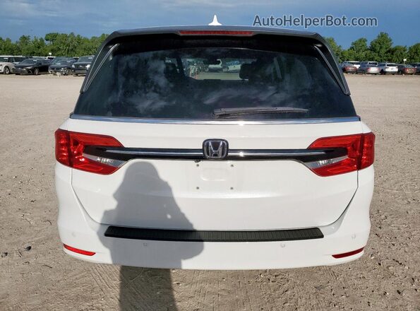5FNRL6H86NB050325 2022 HONDA ODYSSEY White უკანა ხედი