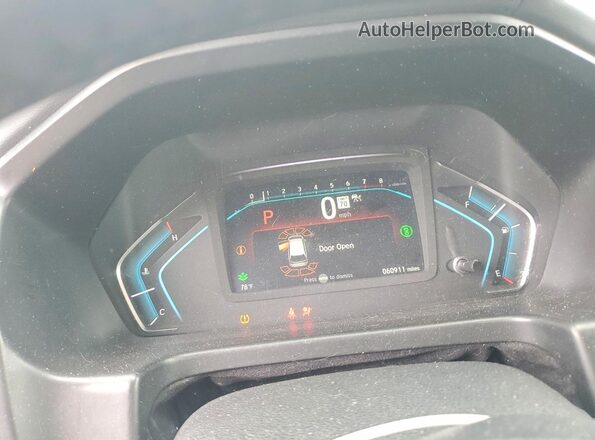 5FNRL6H86NB052897 2022 HONDA ODYSSEY Gray Vista del cuadro de instrumentos