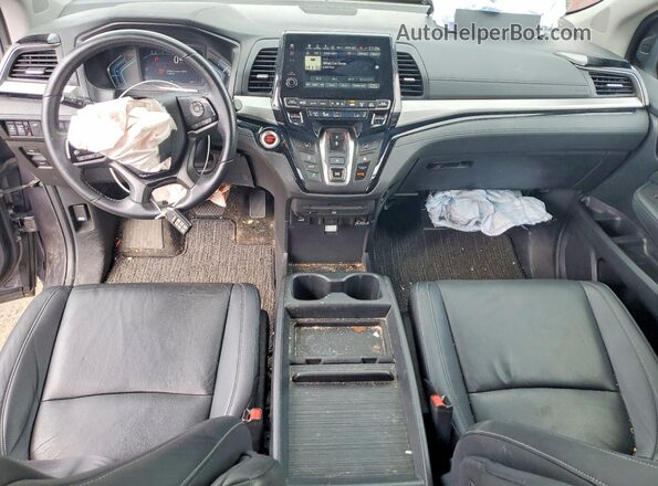 5FNRL6H86NB052897 2022 HONDA ODYSSEY Gray Vista del salpicadero