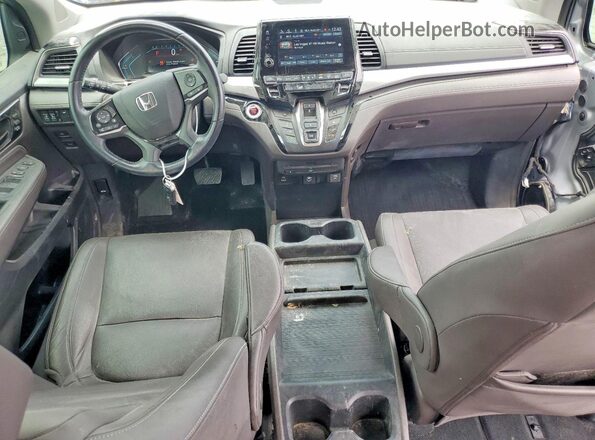 5FNRL6H86NB057775 2022 HONDA ODYSSEY Silver Вид панелі приладів