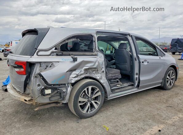 5FNRL6H86NB057775 2022 HONDA ODYSSEY Silver Задня права чверть