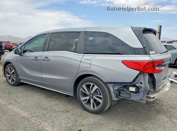 5FNRL6H86NB057775 2022 HONDA ODYSSEY Silver Задня ліва чверть