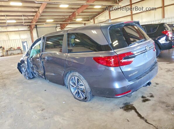 5FNRL6H86PB002133 2023 HONDA ODYSSEY Charcoal Հետևի ձախ