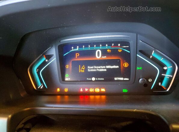 5FNRL6H86PB002133 2023 HONDA ODYSSEY Charcoal Սարքավորումների վահանակի տեսք
