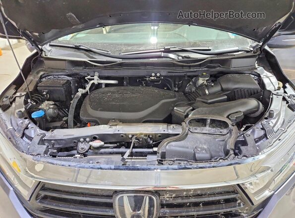 5FNRL6H86PB039652 2023 HONDA ODYSSEY Серый Вид подкапотного пространства