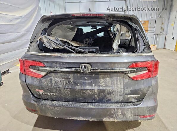 5FNRL6H86PB039652 2023 HONDA ODYSSEY Серый Вид сзади