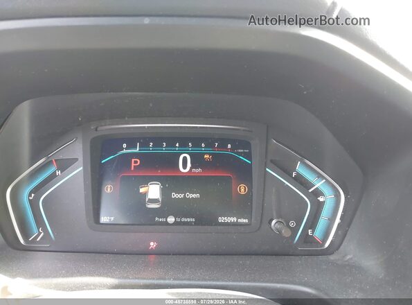 5FNRL6H86RB000367 2024 HONDA ODYSSEY Белый Вид задних сидений