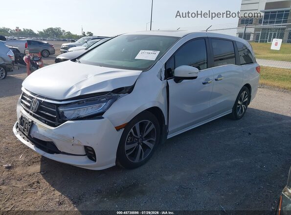 5FNRL6H86RB000367 2024 HONDA ODYSSEY Белый Передняя левая четверть