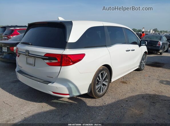 5FNRL6H86RB000367 2024 HONDA ODYSSEY Белый Задняя правая четверть