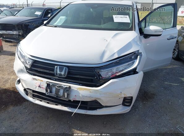 5FNRL6H86RB000367 2024 HONDA ODYSSEY Белый Вид спереди