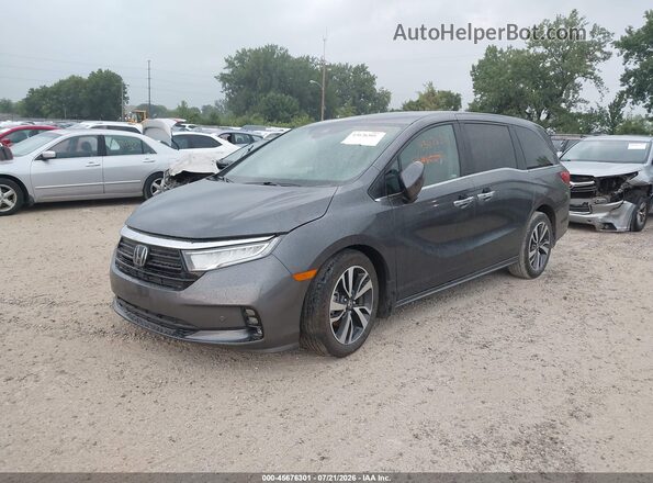 5FNRL6H86RB009800 2024 HONDA ODYSSEY Серый Передняя левая четверть