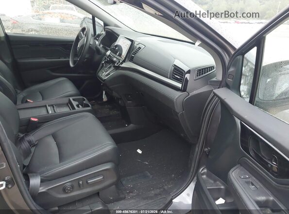 5FNRL6H86RB009800 2024 HONDA ODYSSEY Серый Вид салона спереди