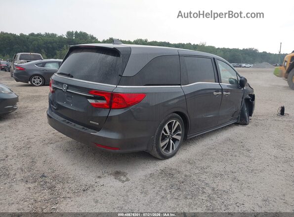 5FNRL6H86RB009800 2024 HONDA ODYSSEY Серый Задняя правая четверть