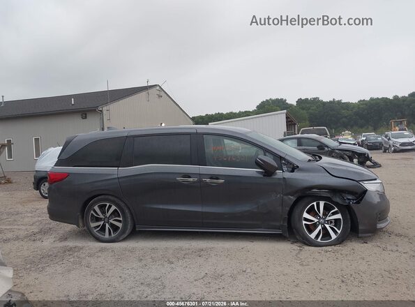 5FNRL6H86RB009800 2024 HONDA ODYSSEY Серый Вид задней части салона