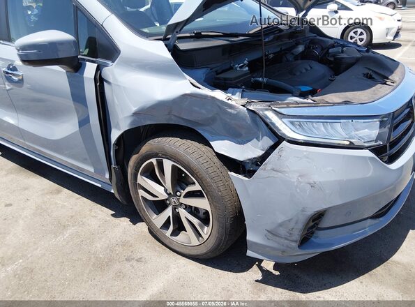 5FNRL6H86RB018349 2024 HONDA ODYSSEY Blue Դիմացի տեսք