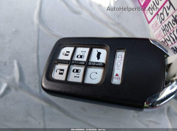 5FNRL6H86RB018349 2024 HONDA ODYSSEY Blue Առջևի վահանակի տեսք