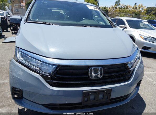 5FNRL6H86RB018349 2024 HONDA ODYSSEY Blue Սարքավորումների վահանակի տեսք