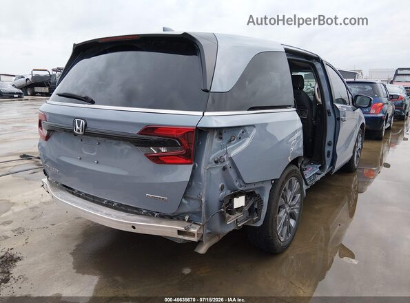 5FNRL6H86SB021225 2025 HONDA ODYSSEY Pewter Rear right