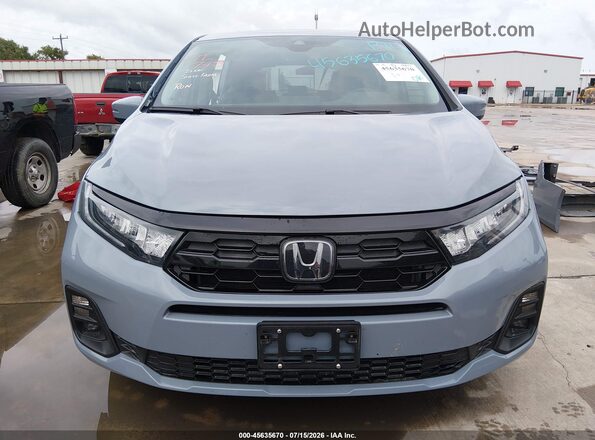 5FNRL6H86SB021225 2025 HONDA ODYSSEY Pewter Rear interior view