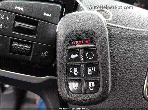 5FNRL6H86SB021225 2025 HONDA ODYSSEY Pewter Dashboard view