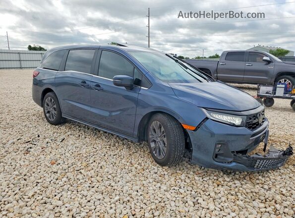 5FNRL6H86SB023556 2025 HONDA ODYSSEY Blue Delantero derecho