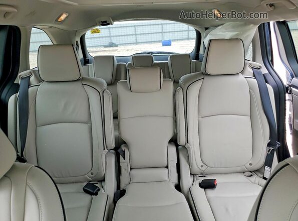 5FNRL6H86SB023556 2025 HONDA ODYSSEY Blue Vista de los asientos traseros