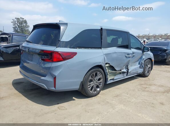 5FNRL6H86SB050532 2025 HONDA ODYSSEY Gray Հետևի աջ