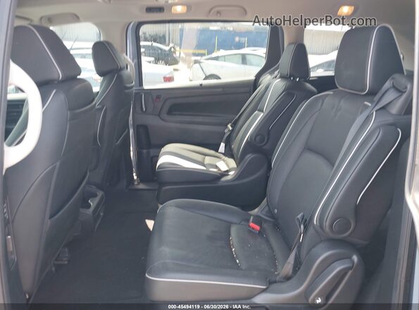 5FNRL6H86SB050532 2025 HONDA ODYSSEY Gray VIN կոդի պիտակի տեսք