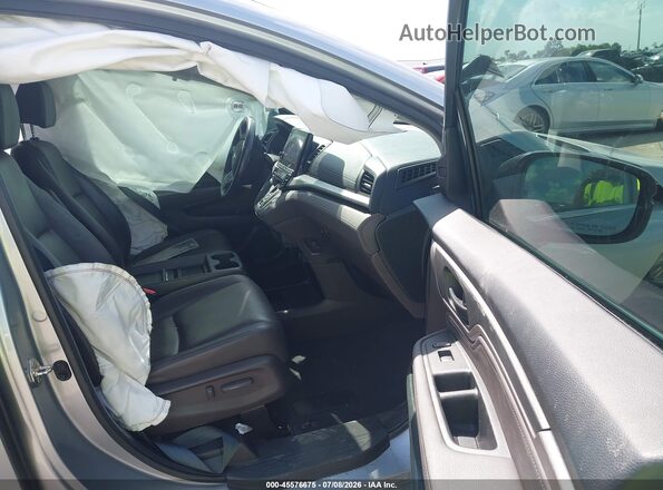 5FNRL6H87KB109474 2019 HONDA ODYSSEY Silver Вид салону спереду