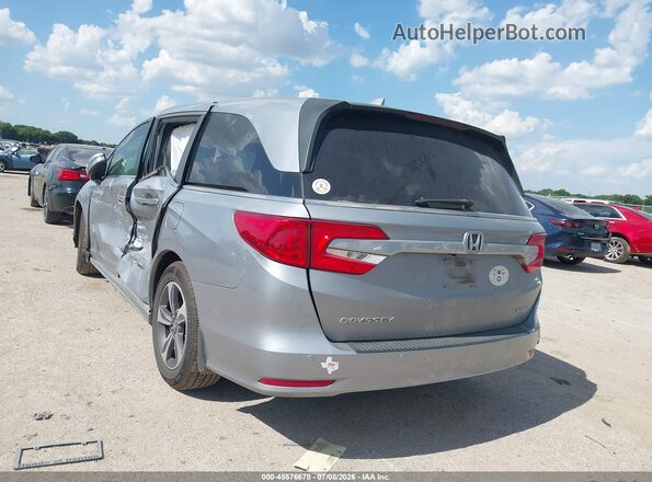 5FNRL6H87KB109474 2019 HONDA ODYSSEY Silver Задня ліва чверть