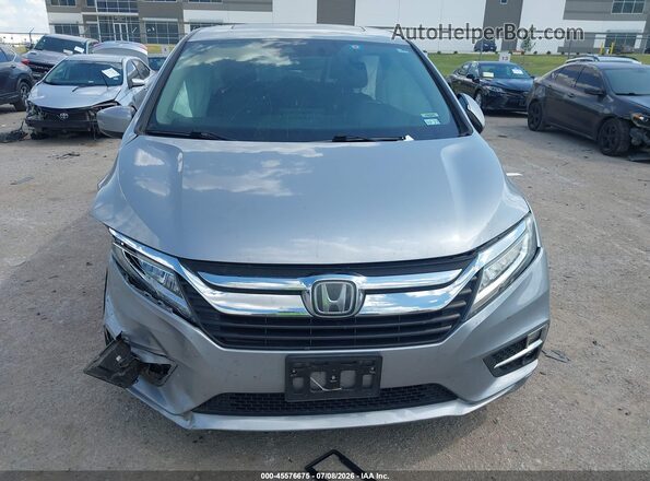 5FNRL6H87KB109474 2019 HONDA ODYSSEY Silver Вид щитка приладів