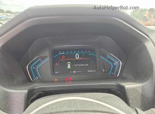 5FNRL6H87LB040500 2020 HONDA ODYSSEY Gray ხელსაწყოთა პანელის ხედი