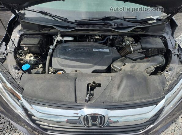 5FNRL6H87LB040500 2020 HONDA ODYSSEY Gray ძრავის განყოფილების ხედი